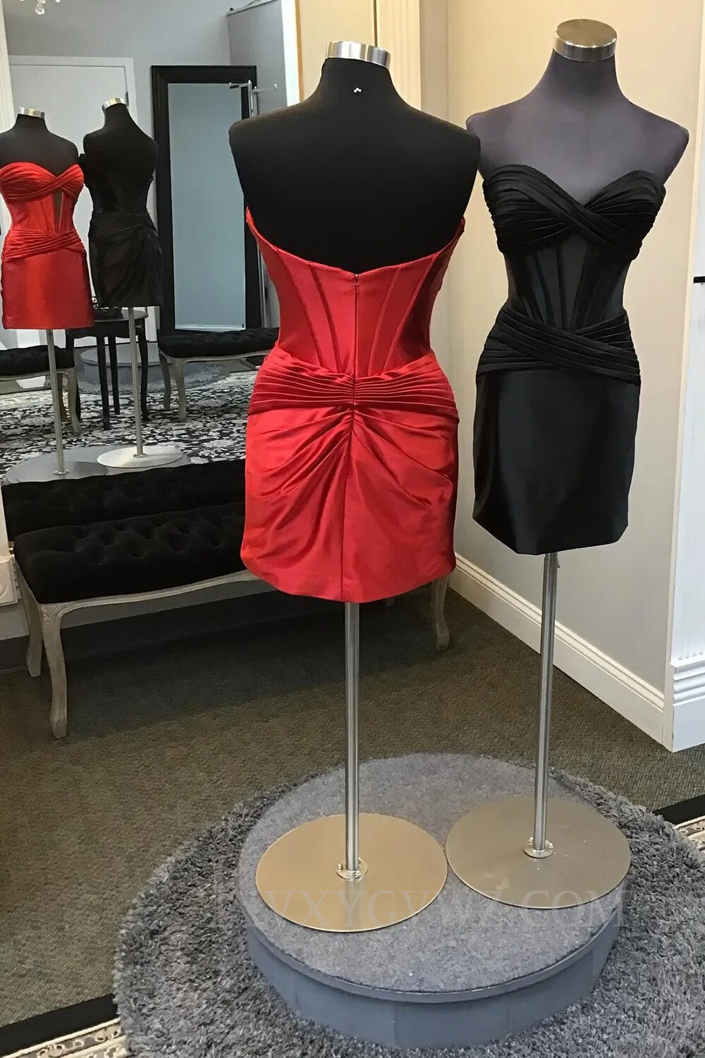 Sage Green Corset Sweetheart Tight Short Homecoming Dress LF149
