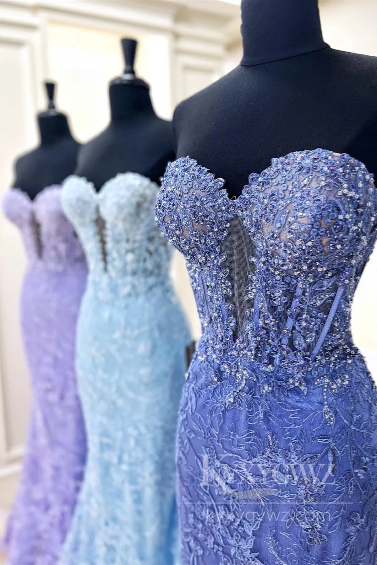 Elegant Lace Mermaid Dress Prom Dresses Timeless Beauty for Any Occasion Evening Dresses LF571