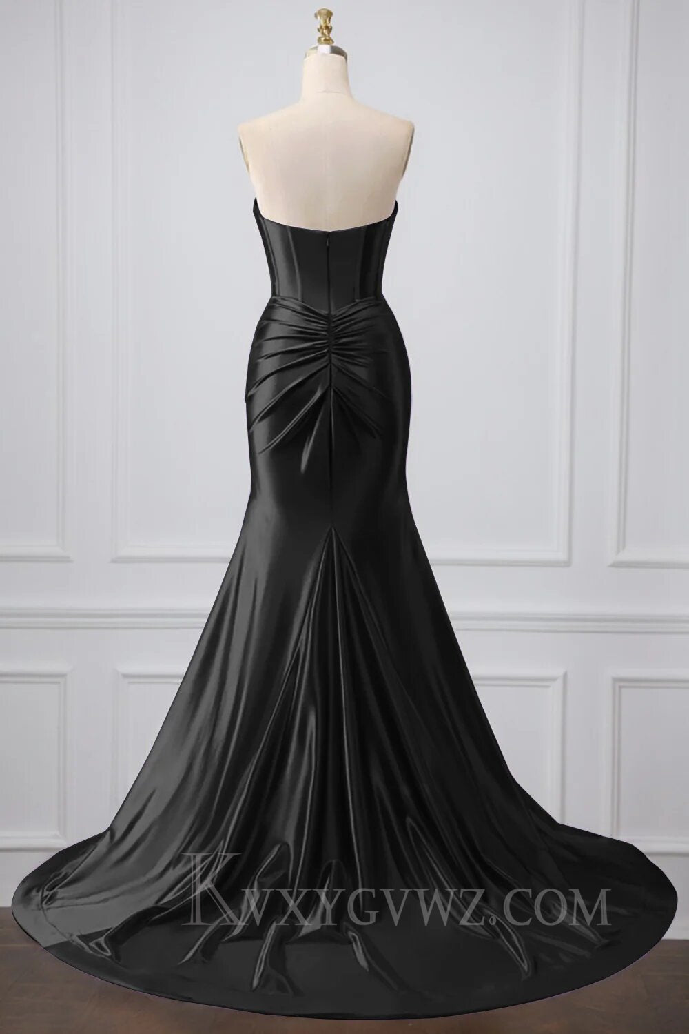 Mermaid Royal Blue Sweetheart Long Prom Dress with Slit LF064